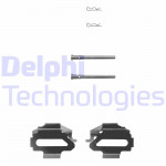 DELPHI Zubehörsatz, Scheibenbremsbelag
