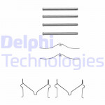 DELPHI Zubehörsatz, Scheibenbremsbelag