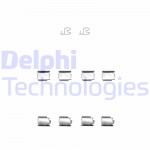 DELPHI Zubehörsatz, Scheibenbremsbelag