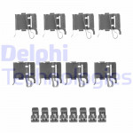 DELPHI Zubehörsatz, Scheibenbremsbelag