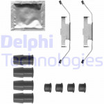 DELPHI Zubehörsatz, Scheibenbremsbelag