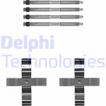 DELPHI Zubehörsatz, Scheibenbremsbelag
