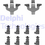DELPHI Zubehörsatz, Scheibenbremsbelag