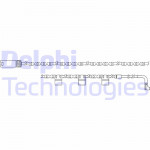 DELPHI Warnkontaktsatz, Bremsbelagverschleiß