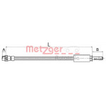 METZGER Bremsschlauch