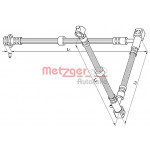 METZGER Bremsschlauch