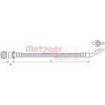 METZGER Bremsschlauch