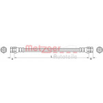 METZGER Bremsschlauch