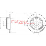 METZGER Bremsscheibe