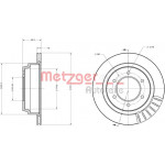 METZGER Bremsscheibe