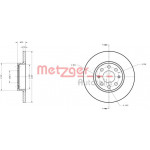 METZGER Bremsscheibe
