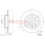 METZGER Bremsscheibe