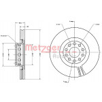 METZGER Bremsscheibe