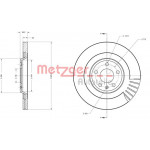 METZGER Bremsscheibe