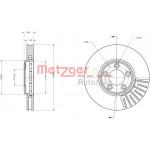 METZGER Bremsscheibe
