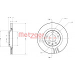 METZGER Bremsscheibe