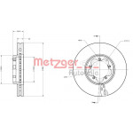 METZGER Bremsscheibe