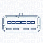 MAGNETI MARELLI Elektromotor, Fensterheber
