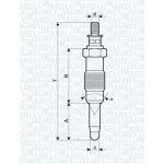 MAGNETI MARELLI Glühkerze