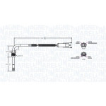 MAGNETI MARELLI Sensor, Abgastemperatur