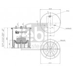 FEBI BILSTEIN Federbalg, Luftfederung