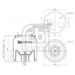 FEBI BILSTEIN Federbalg, Luftfederung