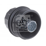 FEBI BILSTEIN Deckel, Ölfiltergehäuse
