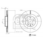 FEBI BILSTEIN Bremsscheibe