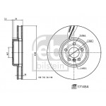 FEBI BILSTEIN Bremsscheibe