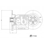 FEBI BILSTEIN Bremsscheibe