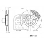 FEBI BILSTEIN Bremsscheibe