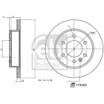 FEBI BILSTEIN Bremsscheibe