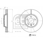FEBI BILSTEIN Bremsscheibe