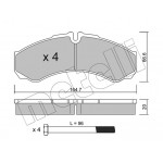 METELLI Bremsbelagsatz, Scheibenbremse