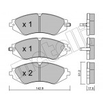 METELLI Bremsbelagsatz, Scheibenbremse