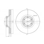 METELLI Bremsscheibe