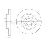 METELLI Bremsscheibe