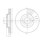 METELLI Bremsscheibe