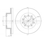 METELLI Bremsscheibe