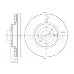 METELLI Bremsscheibe