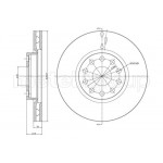 METELLI Bremsscheibe