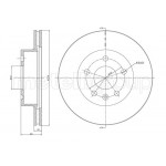 METELLI Bremsscheibe
