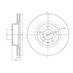 METELLI Bremsscheibe