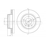 METELLI Bremsscheibe