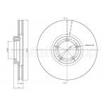 METELLI Bremsscheibe