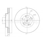 METELLI Bremsscheibe