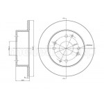 METELLI Bremsscheibe