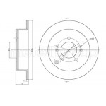 METELLI Bremsscheibe
