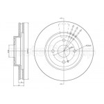METELLI Bremsscheibe