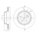 METELLI Bremsscheibe